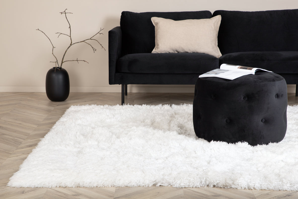 
Designer High-Pile Rug "Grace", various sizes - Cream white / 300 x 300 cm