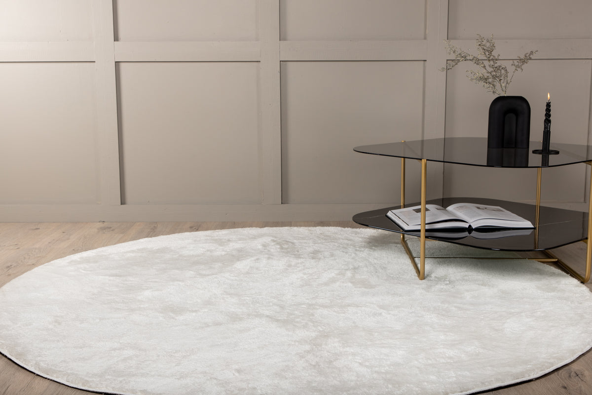 
Round Design Carpet "Bianca" Ø 200 cm - Ecru
