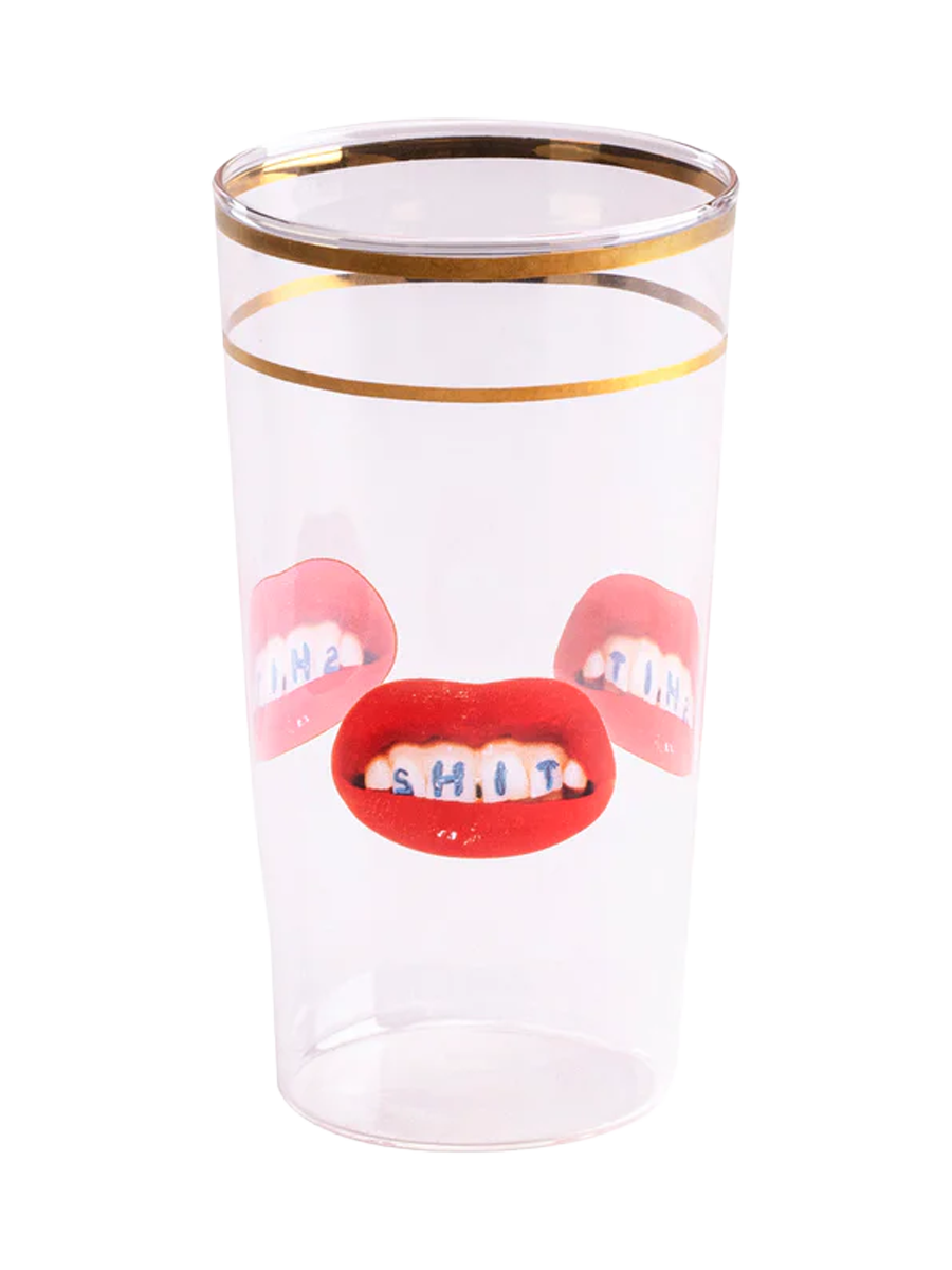 
Seletti X Toiletpaper "Shit" Highball Glass