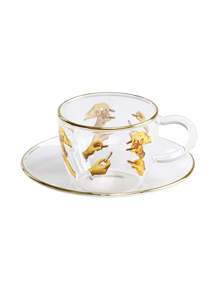
Design Kaffeetasse Seletti X Toiletpaper „Lipsticks“