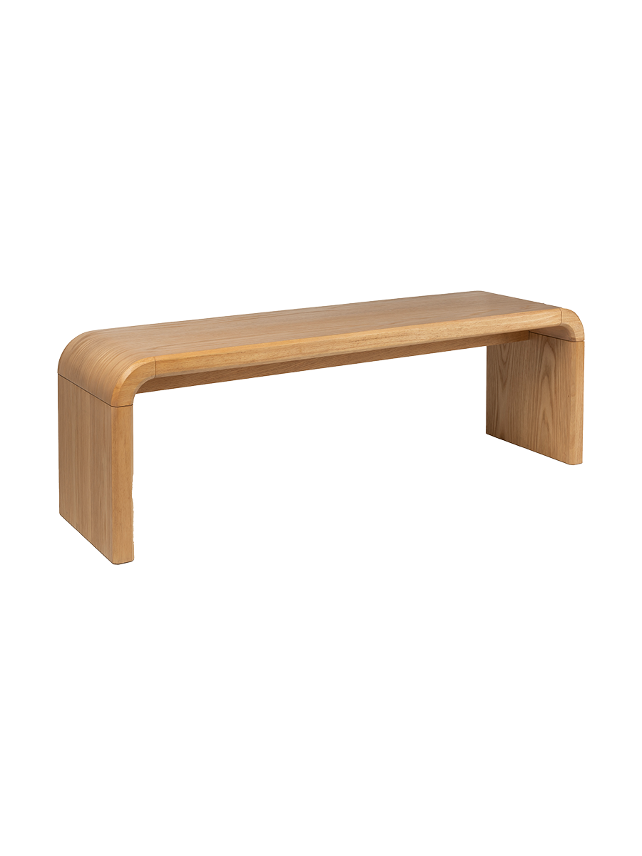 
Banc design massif « Brave » 140 x 45 cm
