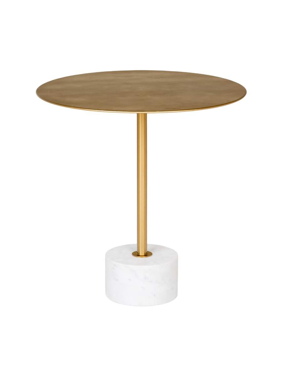 
Tavolino laterale di design rotondo «Lecco» - Ø 51 x 52 cm