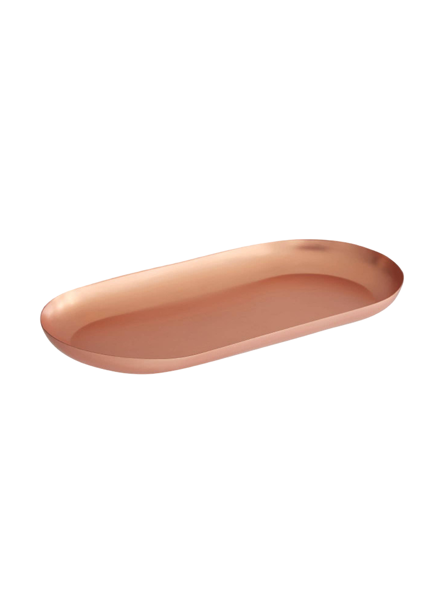 
"Madison Copper" stainless steel bath caddy