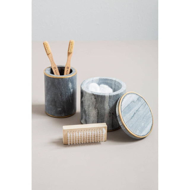 
Elegant marble storage jar "Spencer"