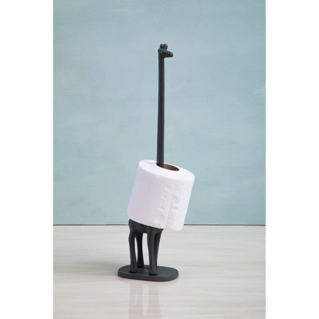 
Stylischer Toilettenpapierhalter „Fauna Giraffe“ - Grau