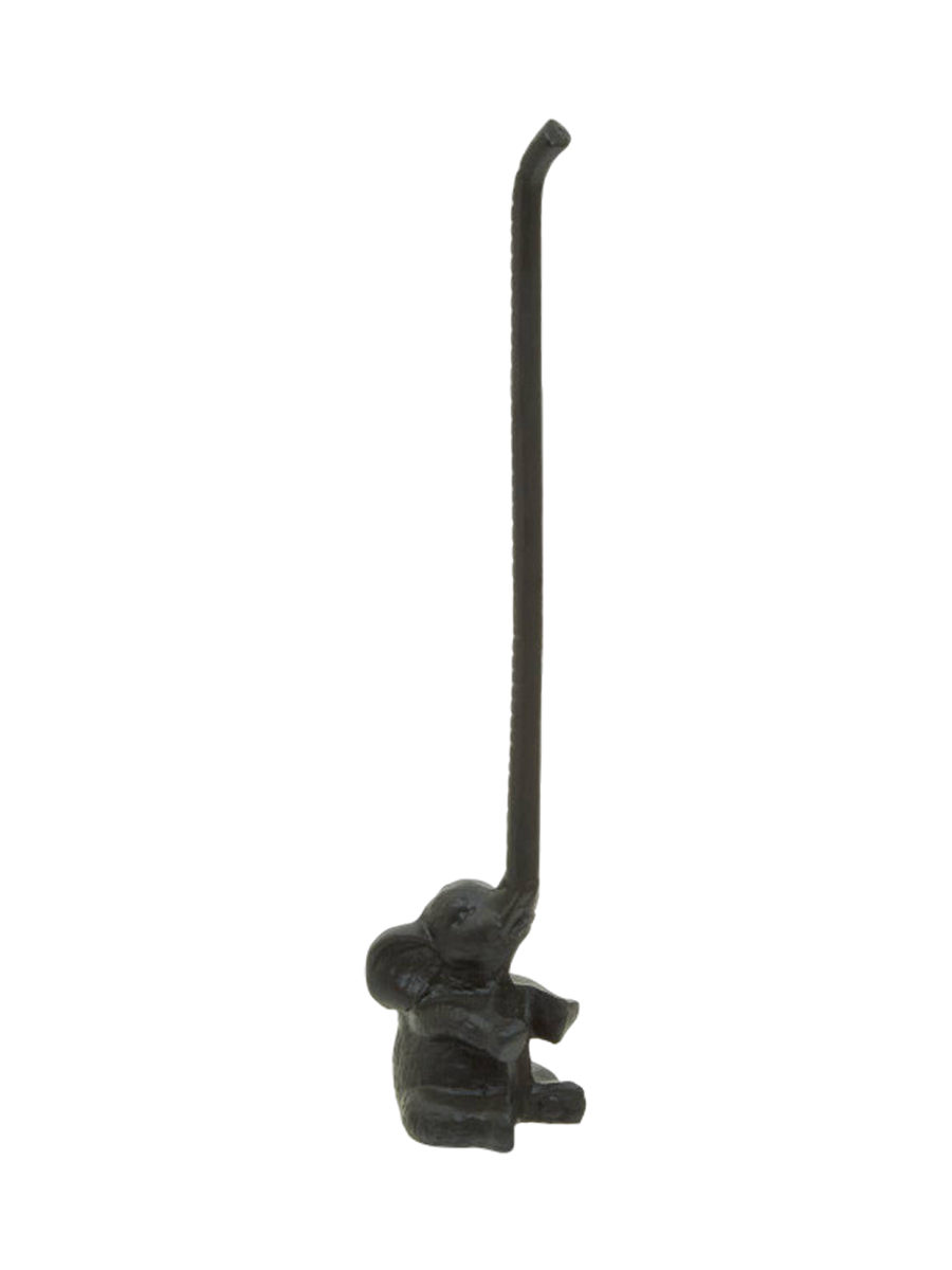 
Stylish toilet paper holder "Fauna Elephant II" - Schwarz