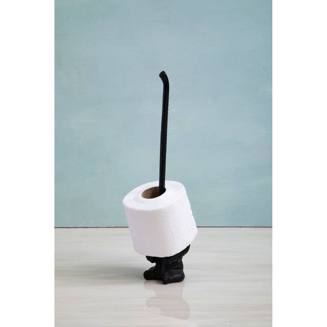 
Stylish toilet paper holder "Fauna Elephant II" - Schwarz