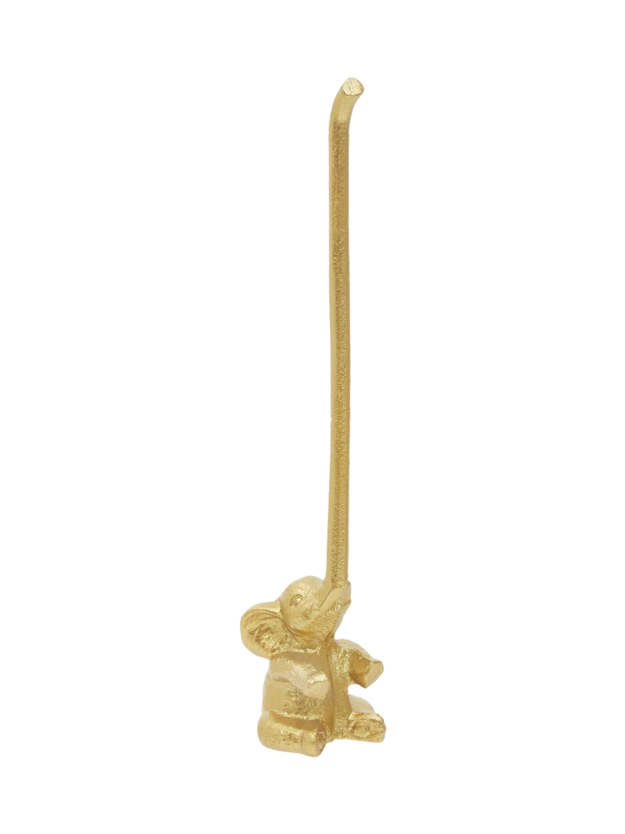 
Stylish toilet paper holder "Fauna Elephant II" - Black