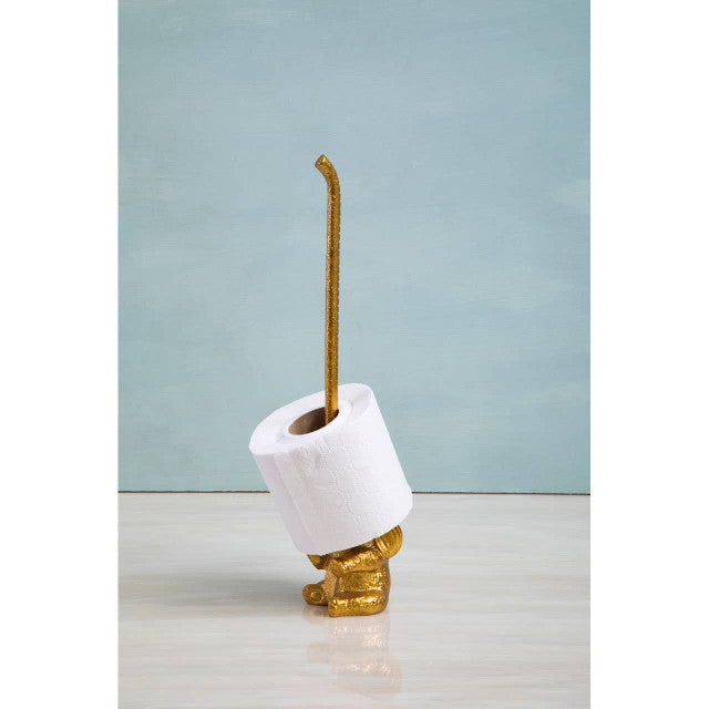 
Stylish toilet paper holder "Fauna Elephant II" - Black