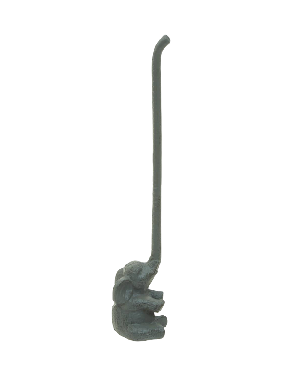
Stylish toilet paper holder "Fauna Elephant II" - Grey