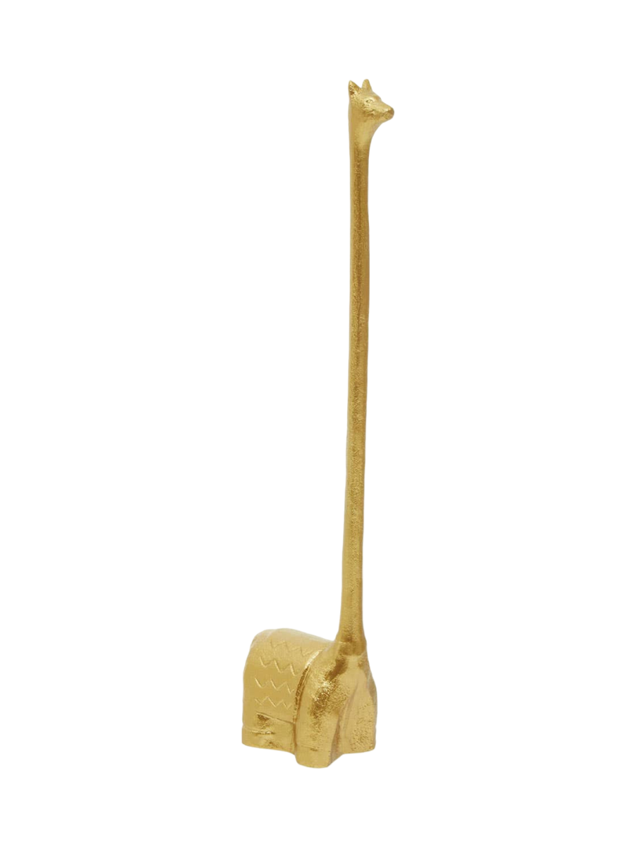 
Stylish Toilet Paper Holder "Fauna Llama" Gold