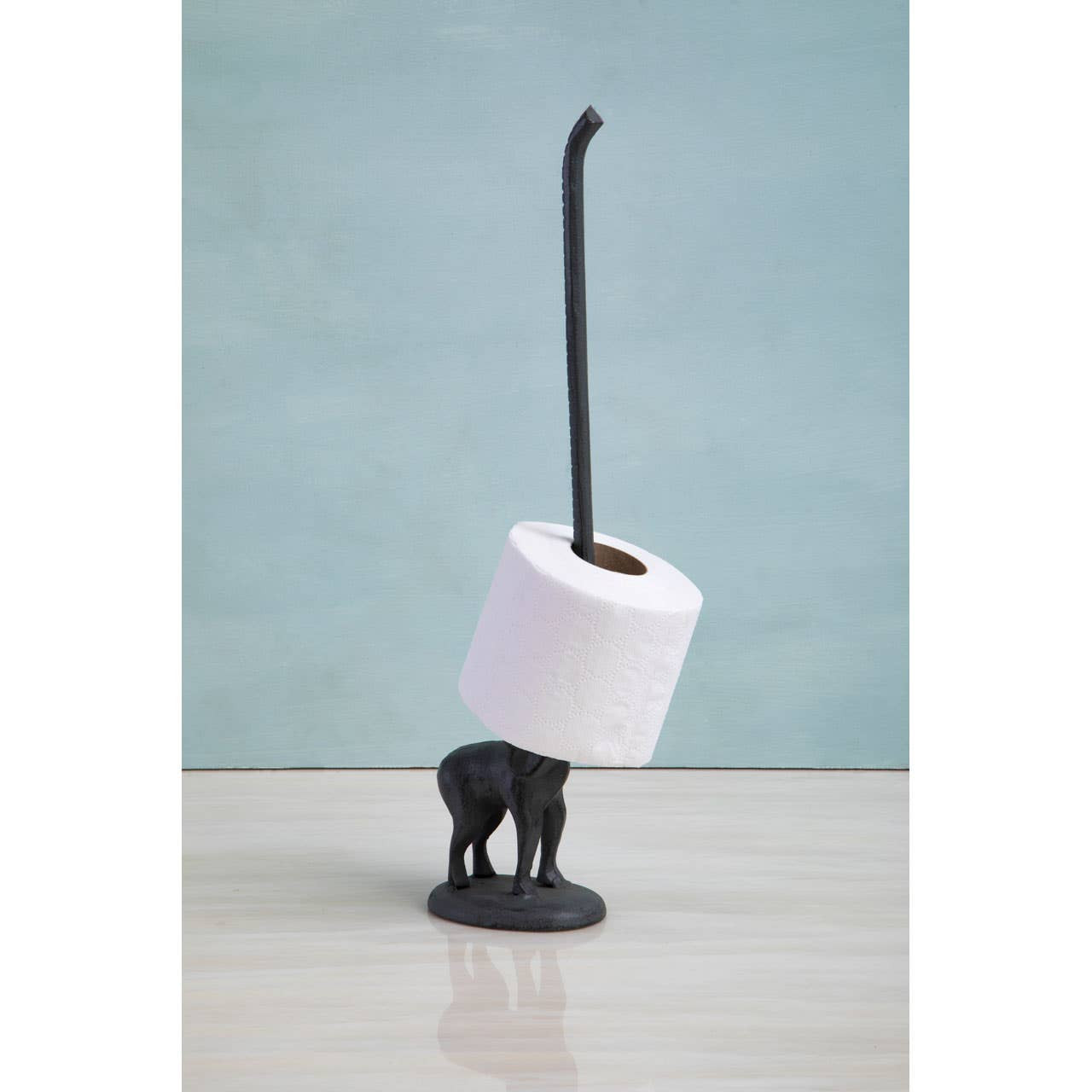 
Stylischer Toilettenpapierhalter „Fauna Elephant III“ - Grau