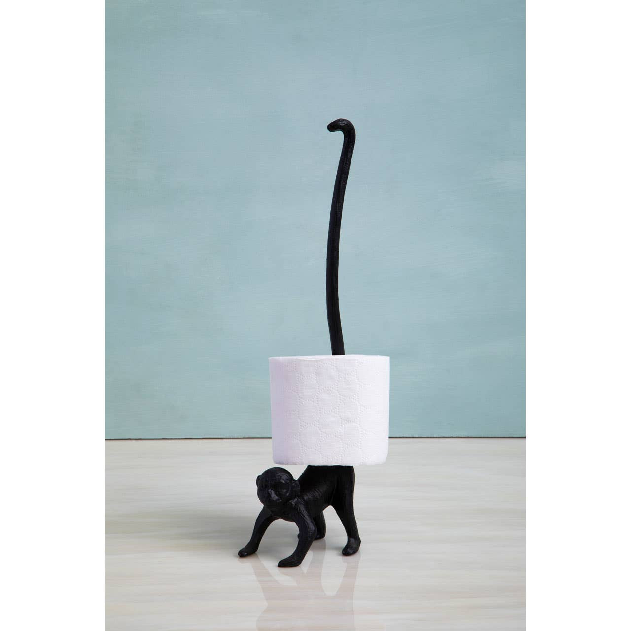 
Stylischer Toilettenpapierhalter „Fauna Money“ - Schwarz