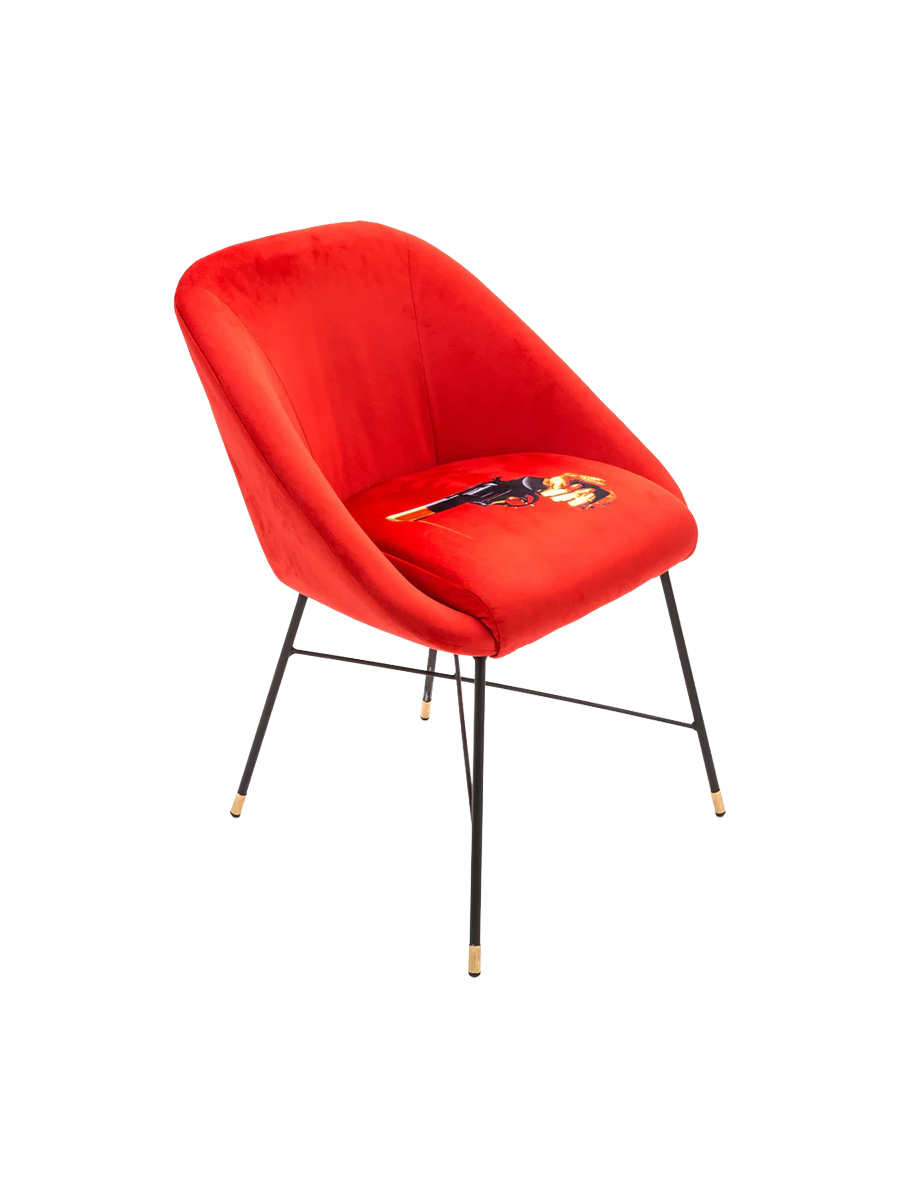 
Fauteuil rembourré design « Toiletpaper Revolver »