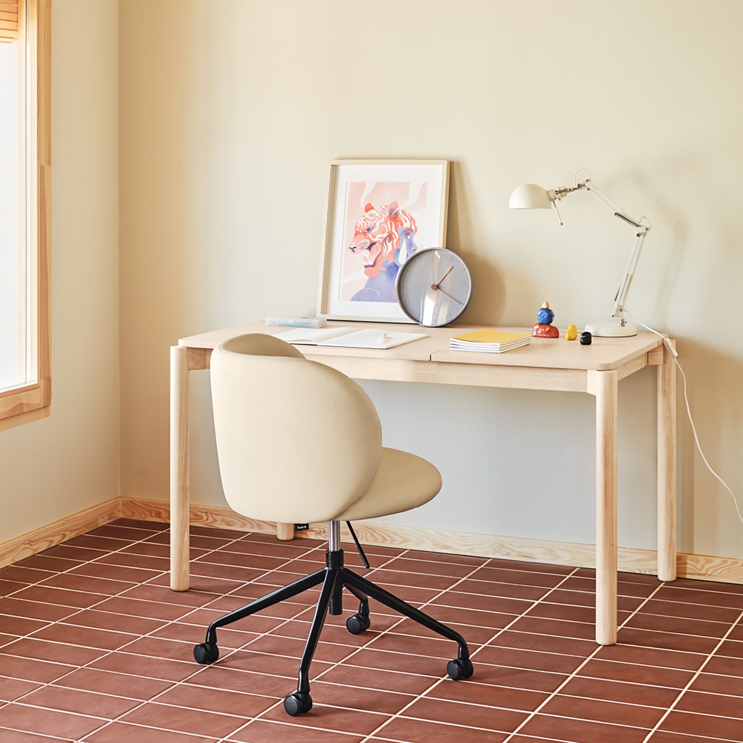 
Designer Desk "Atlas" - 110 x 60 cm - Natural