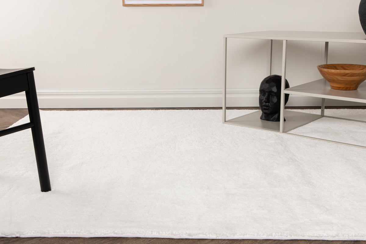 
Designer Rug "Undra", various sizes - Cream white / 170 x 240 cm