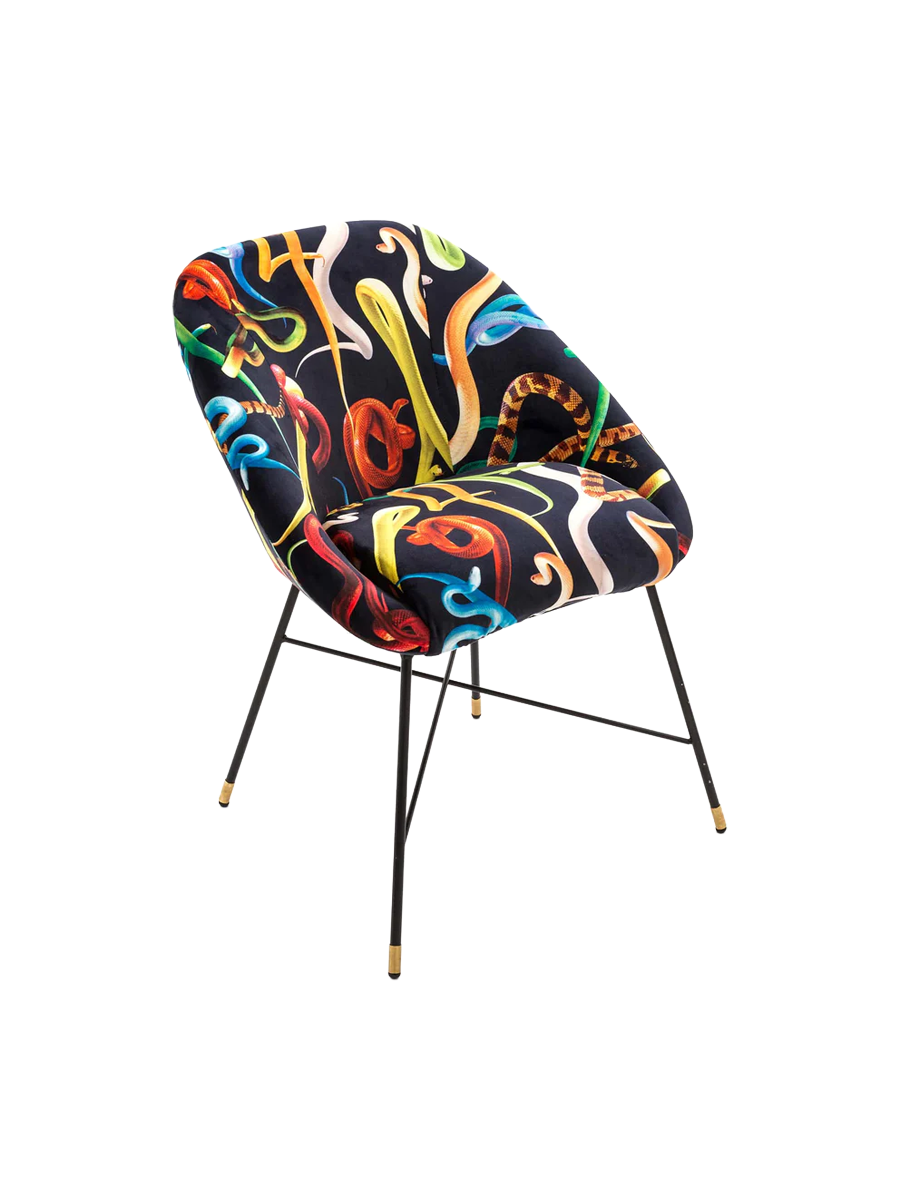 
Fauteuil rembourré design « Toiletpaper Snake »