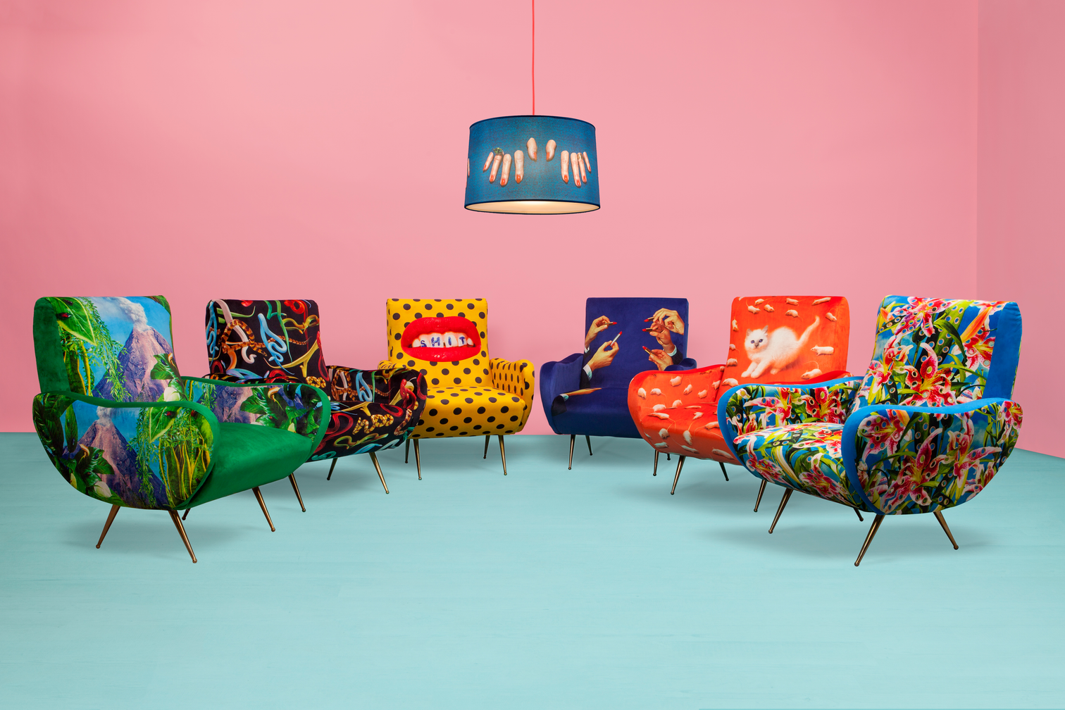 
Fauteuil design « Toiletpaper Snake »