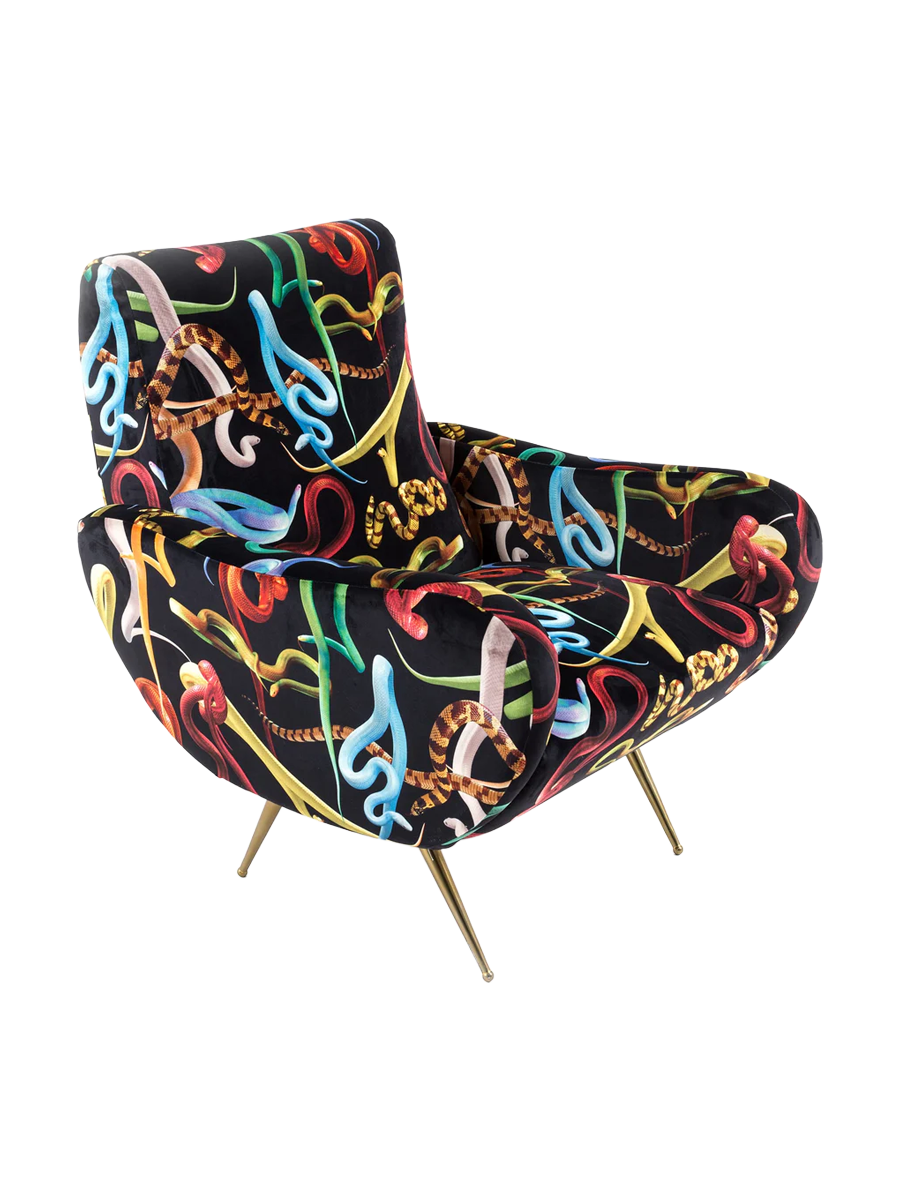 
Fauteuil design « Toiletpaper Snake »