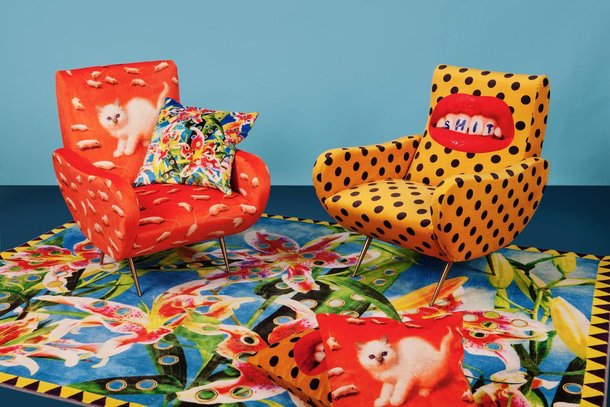 
Fauteuil design « Toiletpaper Kitten »