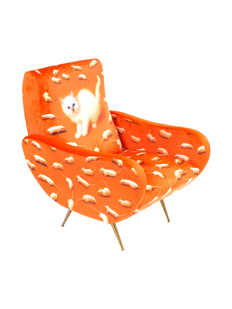 
Fauteuil design « Toiletpaper Kitten »