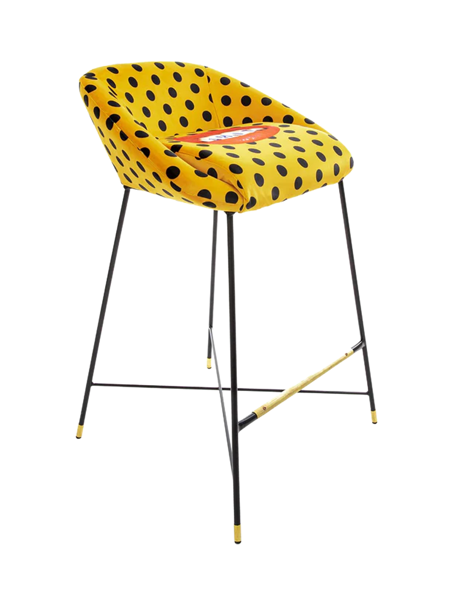 
Tabouret de bar design « Toiletpaper Shit »