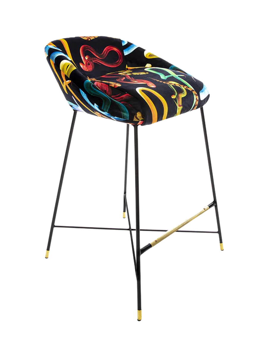 
Tabouret de bar design « Toiletpaper Snake »