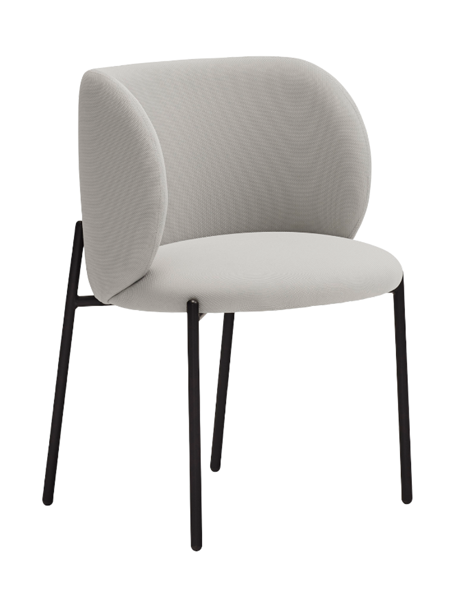 
Sedia con braccioli premium «Mogi» - Grigio chiaro