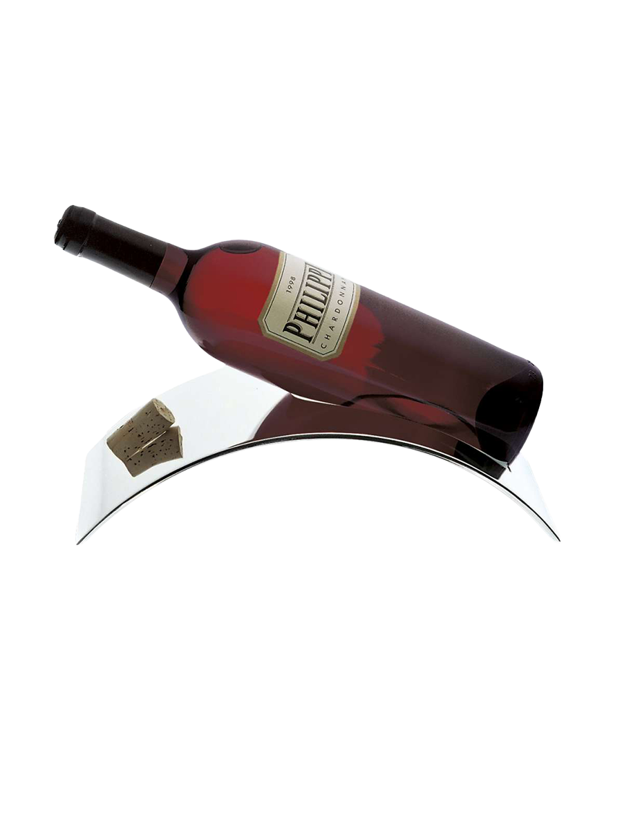 
Design Weinhalter „Stand“ aus Edelstahl