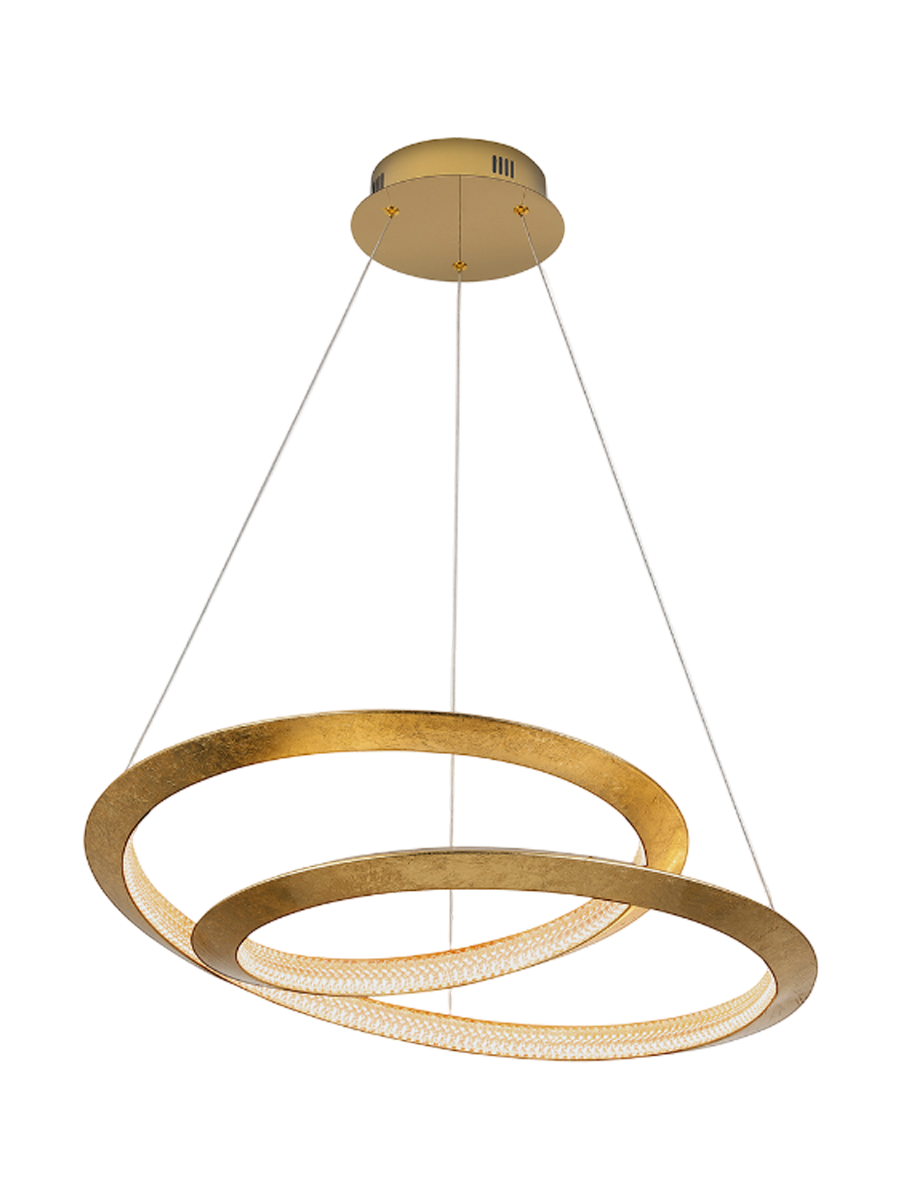 
Dimmable LED designer pendant light “Eternity” - without remote control / Ø 60 cm