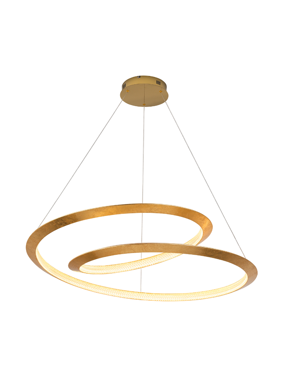 
Suspension LED design à intensité variable « Eternity » - sans télécommande / Ø 60 cm