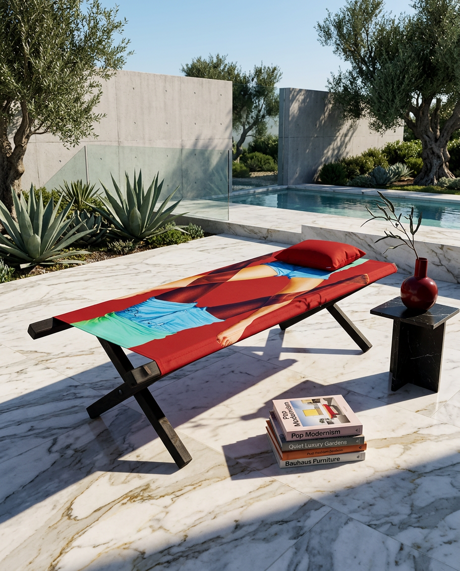 
Chaise longue design « Toiletpaper Scissors »