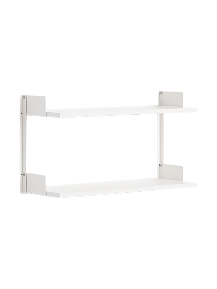 
Étagère murale modulable "New Works 450" - Blanc / Blanc