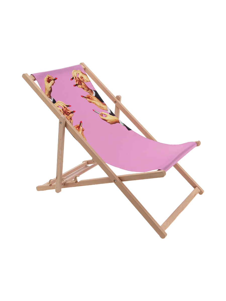 
Chaise longue design « Toiletpaper Lipstick »