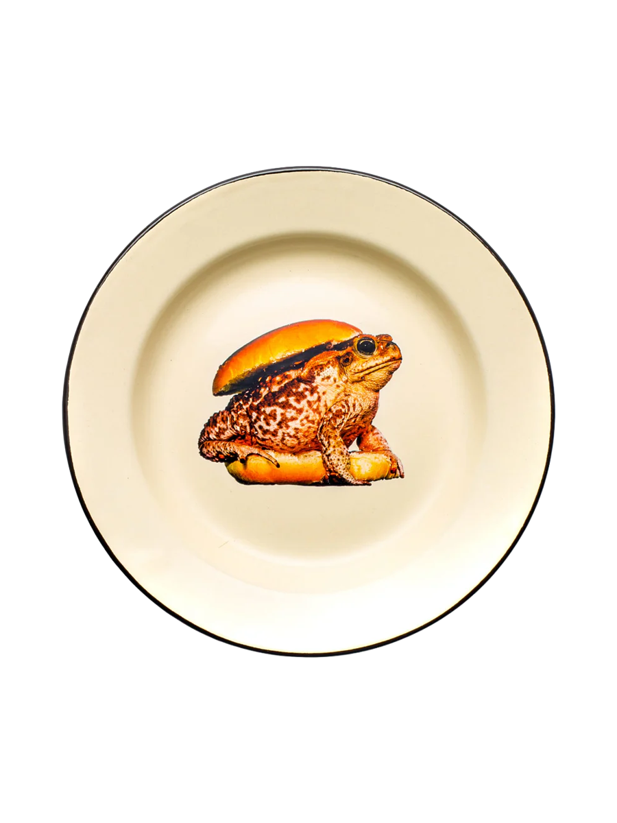 
Design Speiseteller „Toiletpaper Todd“ aus Emaille