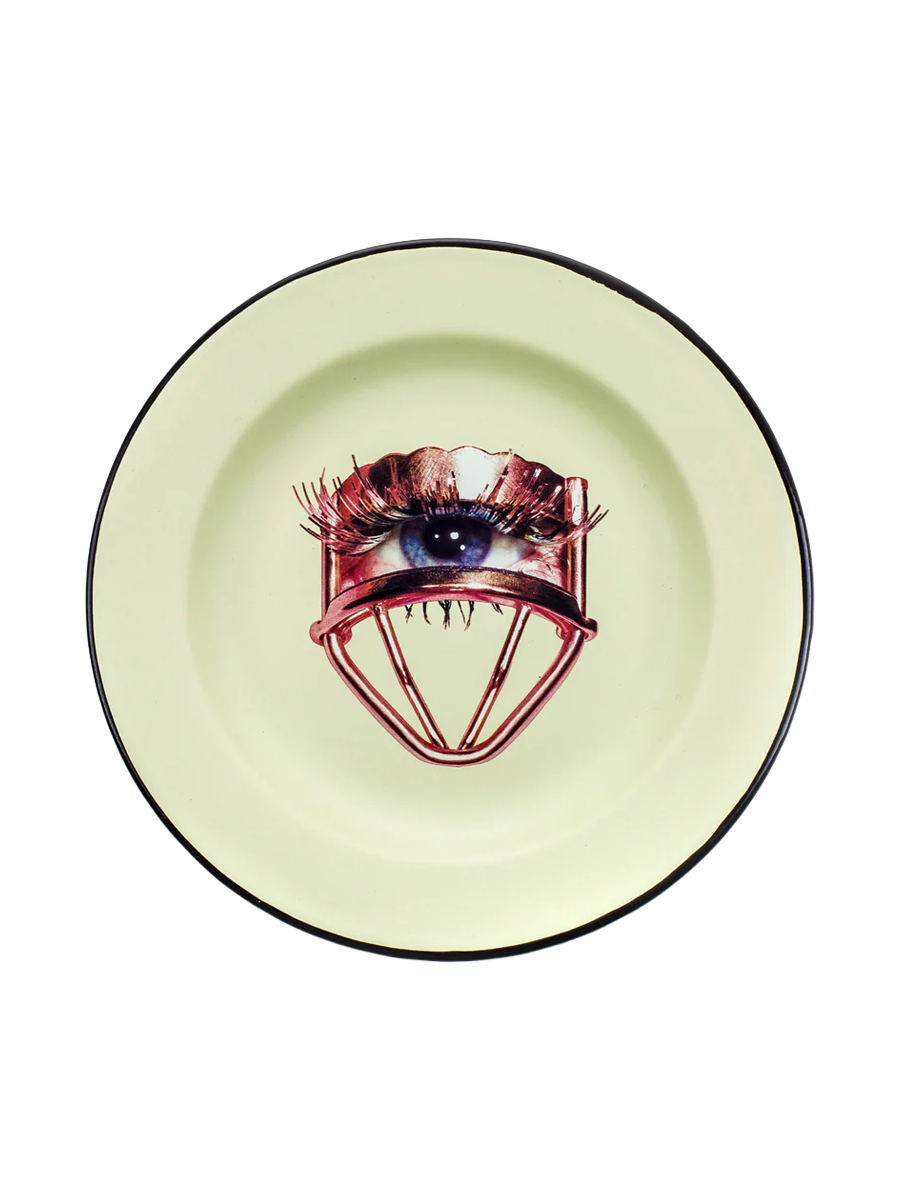 
Design Speiseteller „Toiletpaper Eye“ aus Emaille
