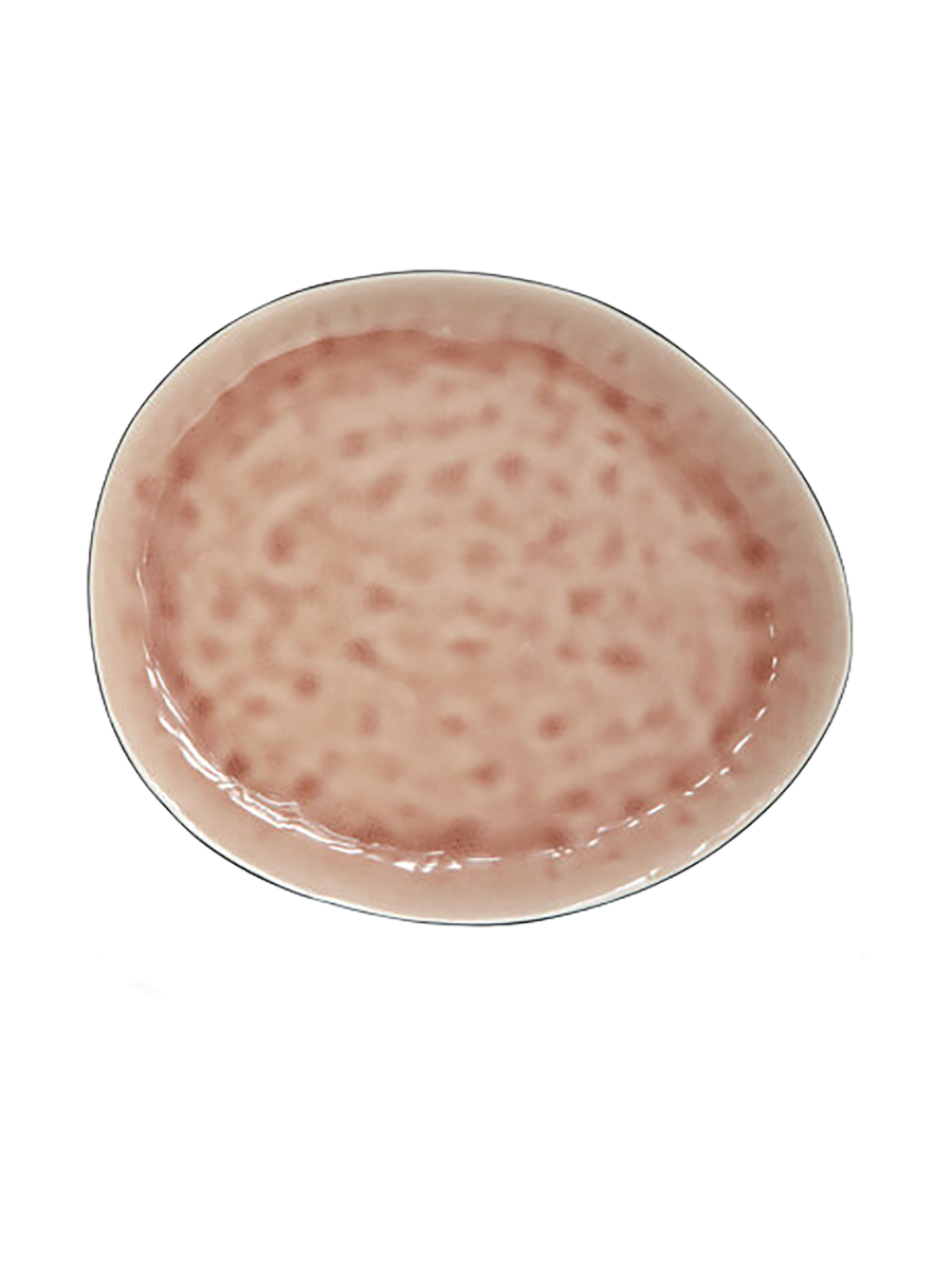 
Assiette ovale « Laguna Old Rose »
