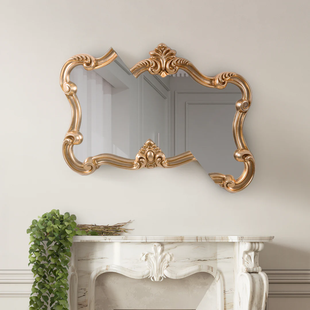
Design Wall Mirror "Tetris" - 98.5 x 80 cm
