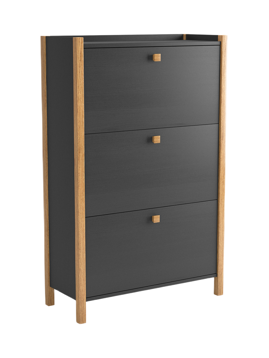 
Modern shoe cabinet "Hannover", 3-door