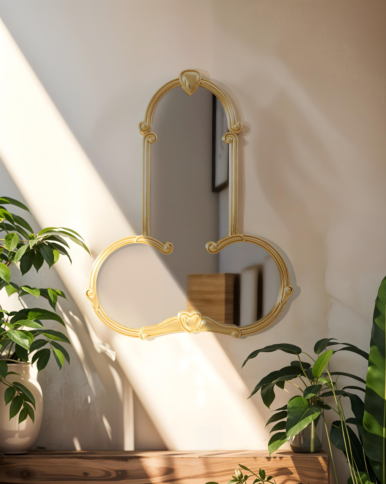 
Design Wandspiegel „Liberty Man“