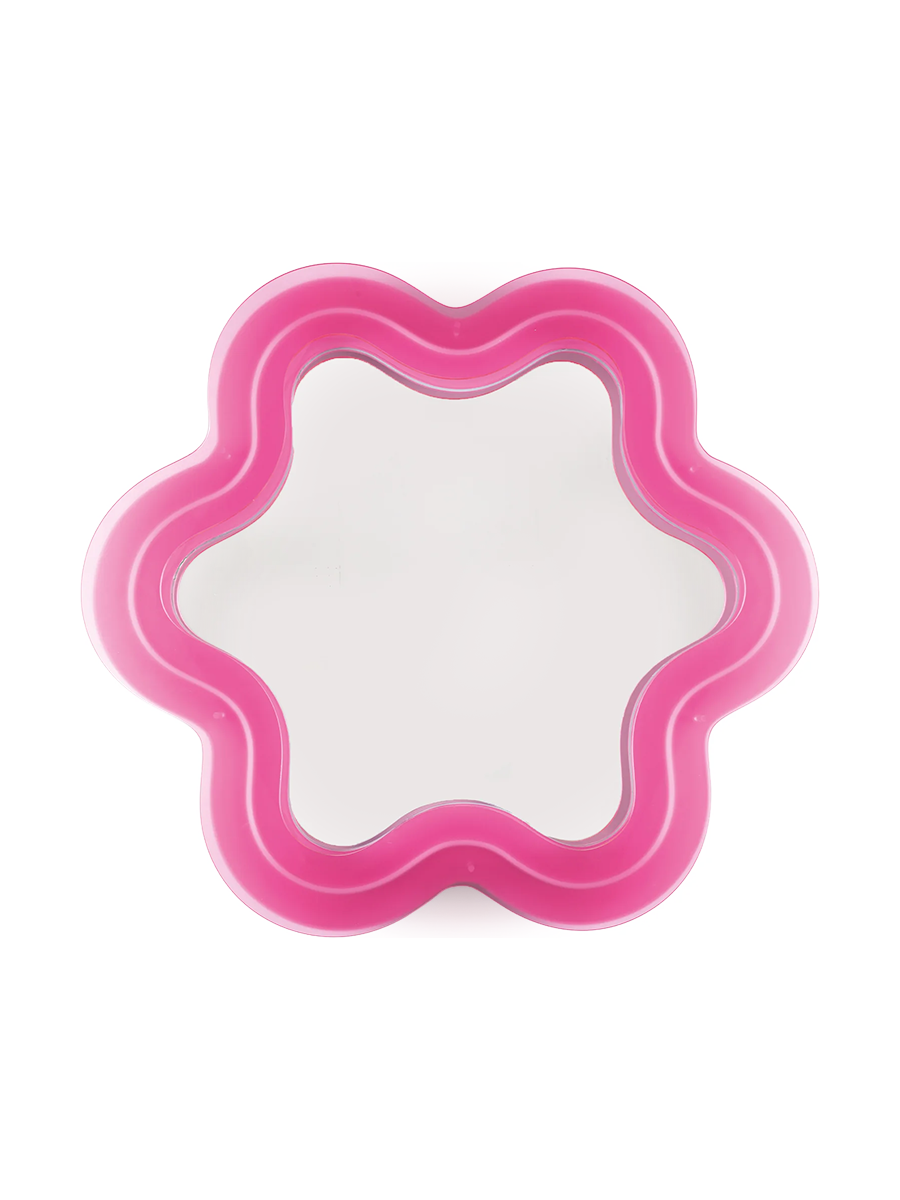 
Miroir mural design dimmable « Supercurve » avec éclairage LED - Ø 118,5 cm
