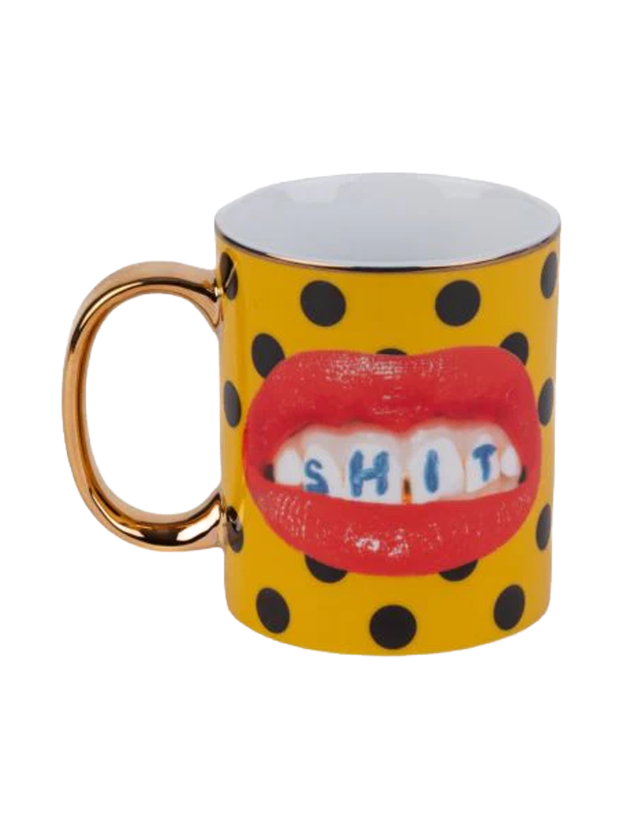 
Design Porzellan Becher „Toiletpaper Shit“