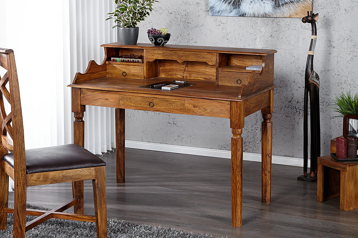 
Solid "Makassar" Desk/Bureau