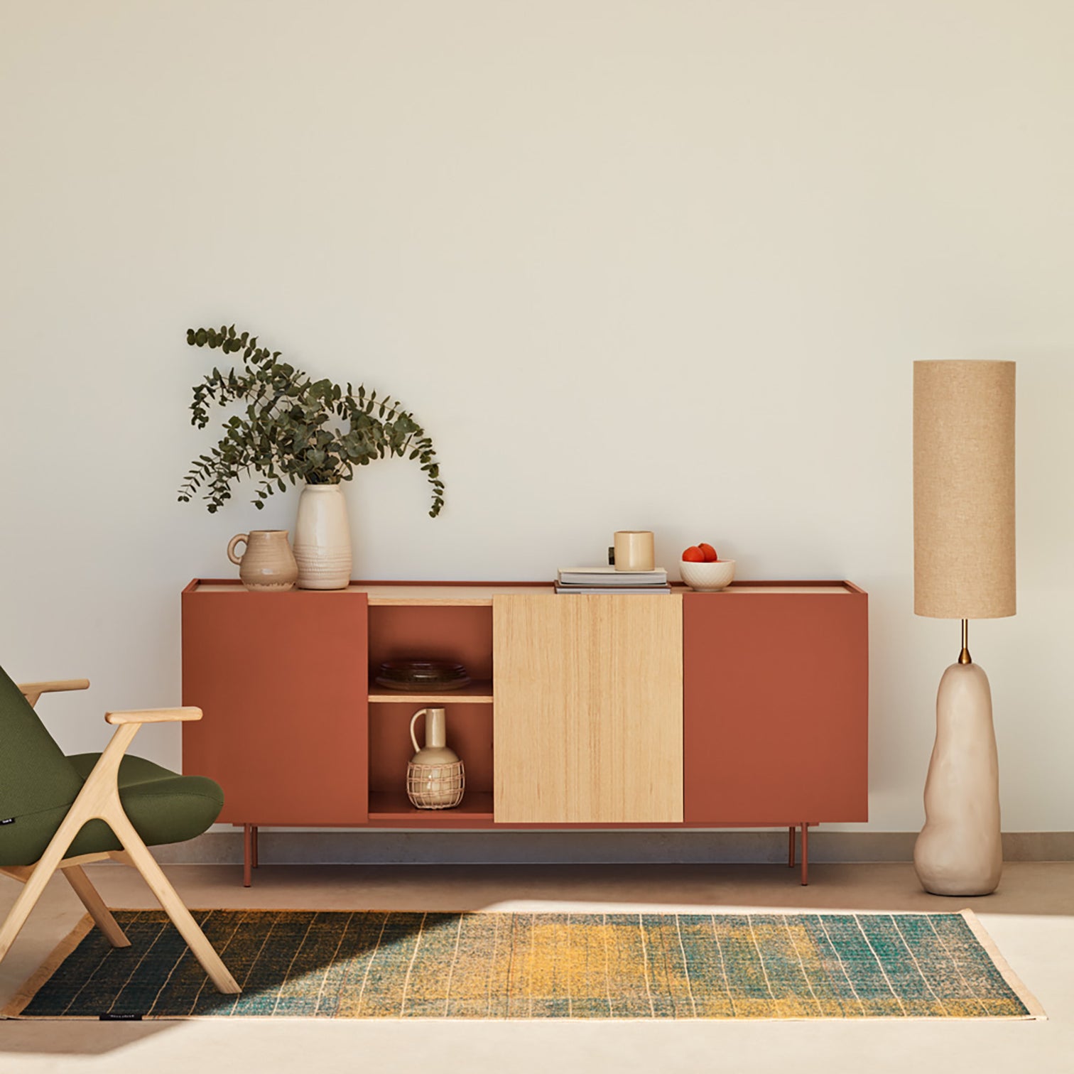 
Grand buffet design « Otto » - Arkilla / Chêne