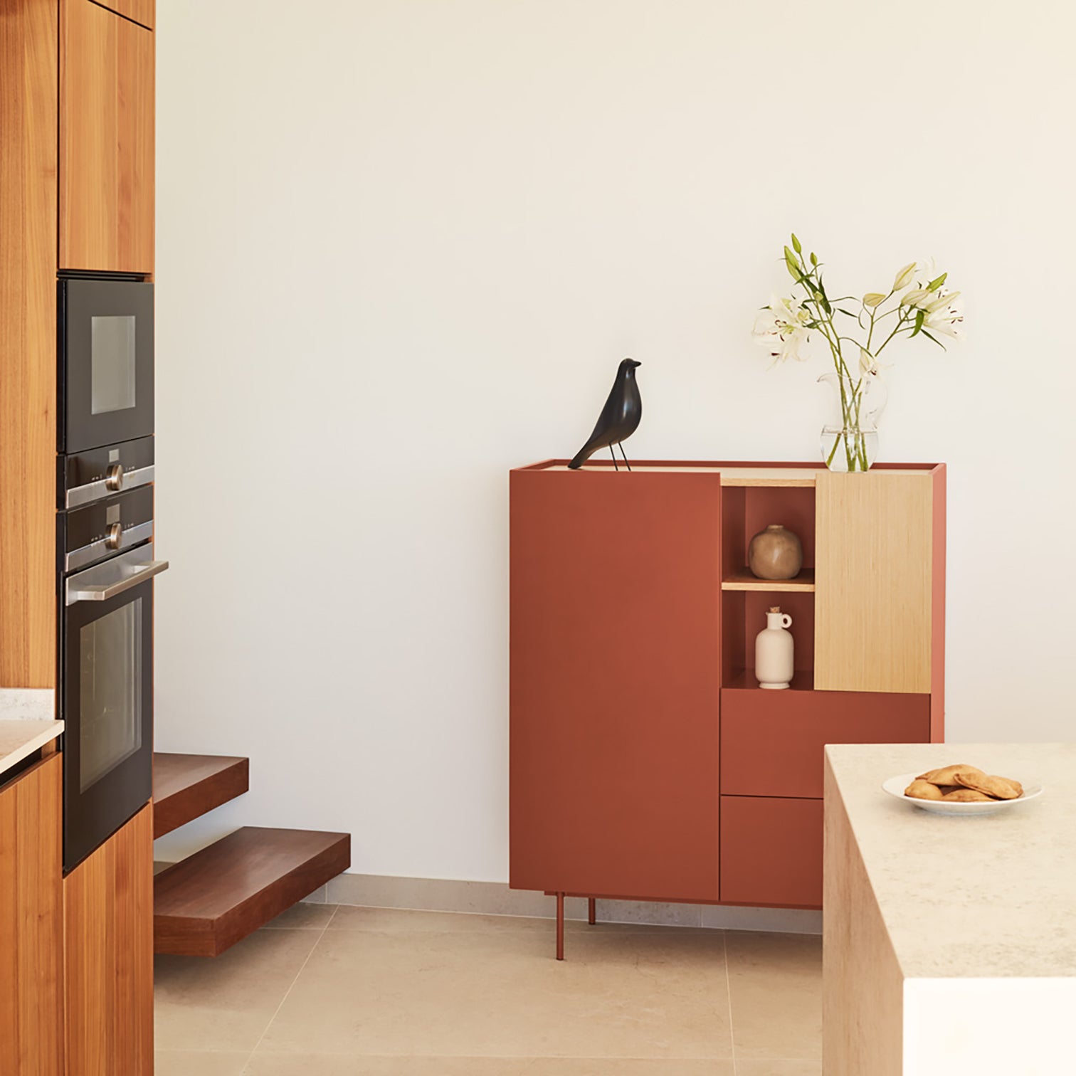 
Highboard design « Otto » - Arkilla / Chêne