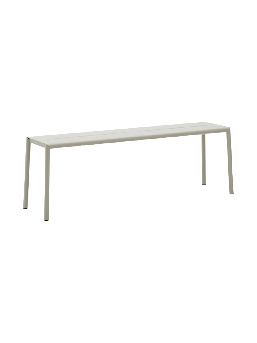 
Banc de jardin design « May » - Gris clair
