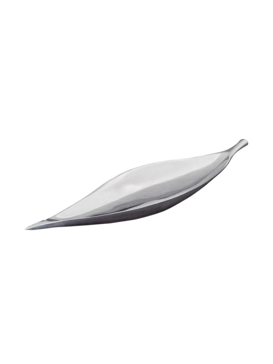 
Vasselle design « Silver Leaf » 41 x 10 cm
