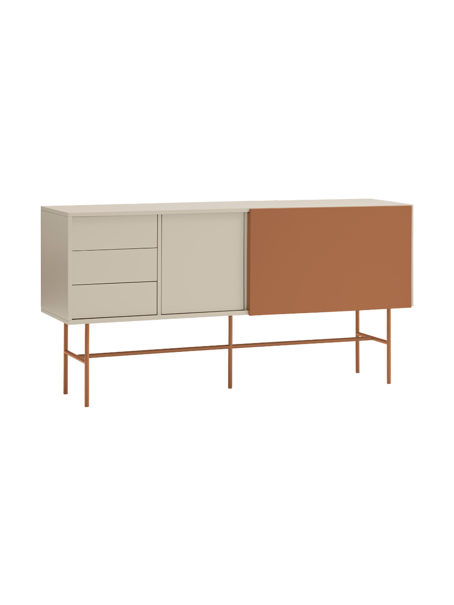 
Grand buffet design « Nube » - Crème / Arkilla