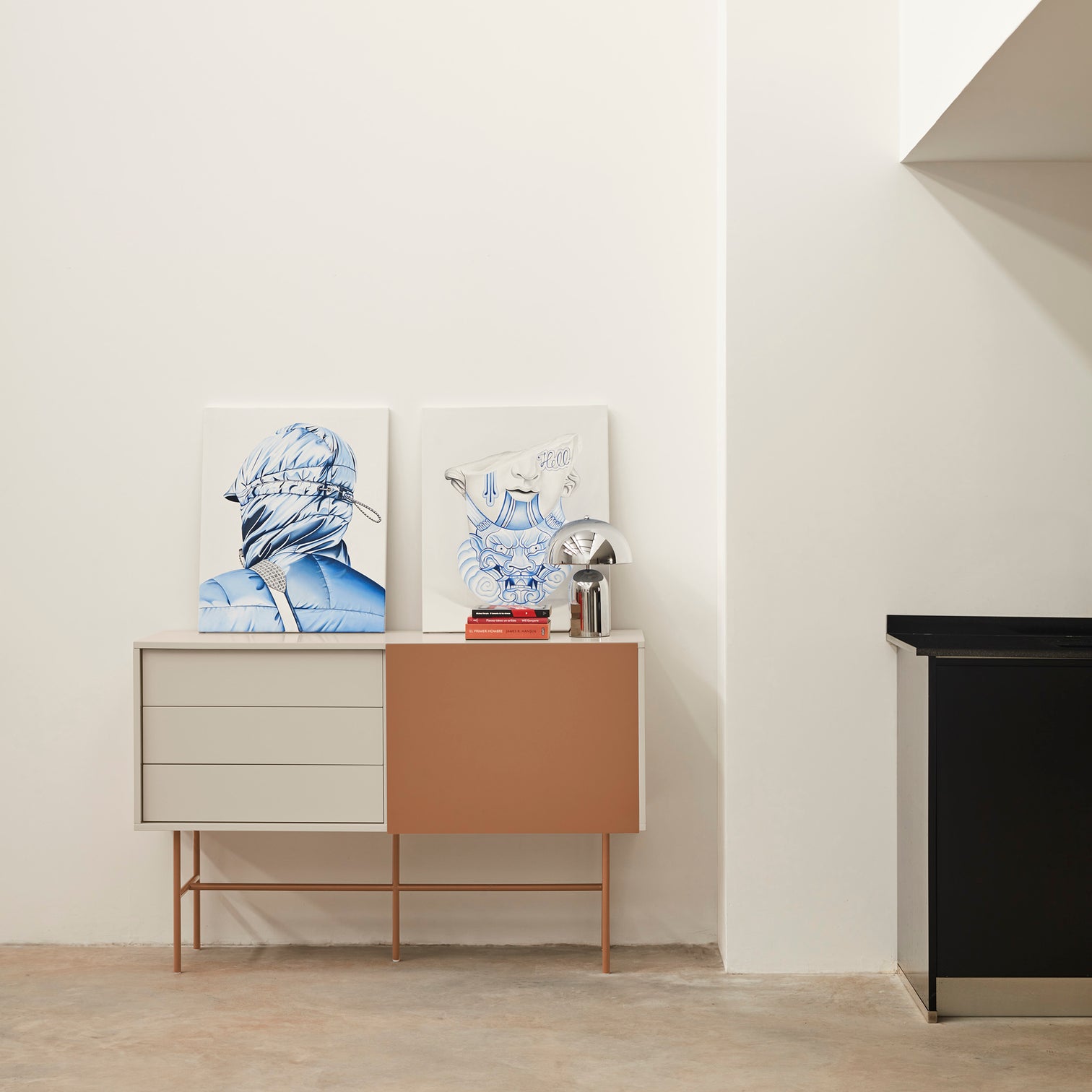 
Buffet design «Nube» - Crème / Arkilla