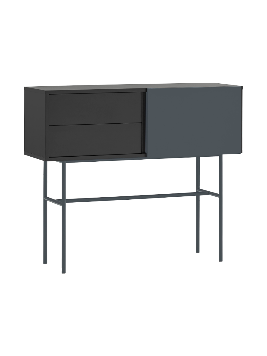 
Console design « Nube » - Noir / Anthracite